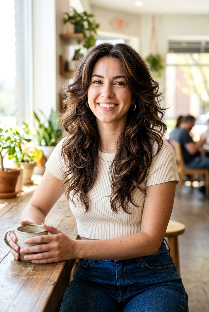 Butterfly Choppy Layers Long Hair - 20 choppy layers for long hair - 20 choppy layers for long hair