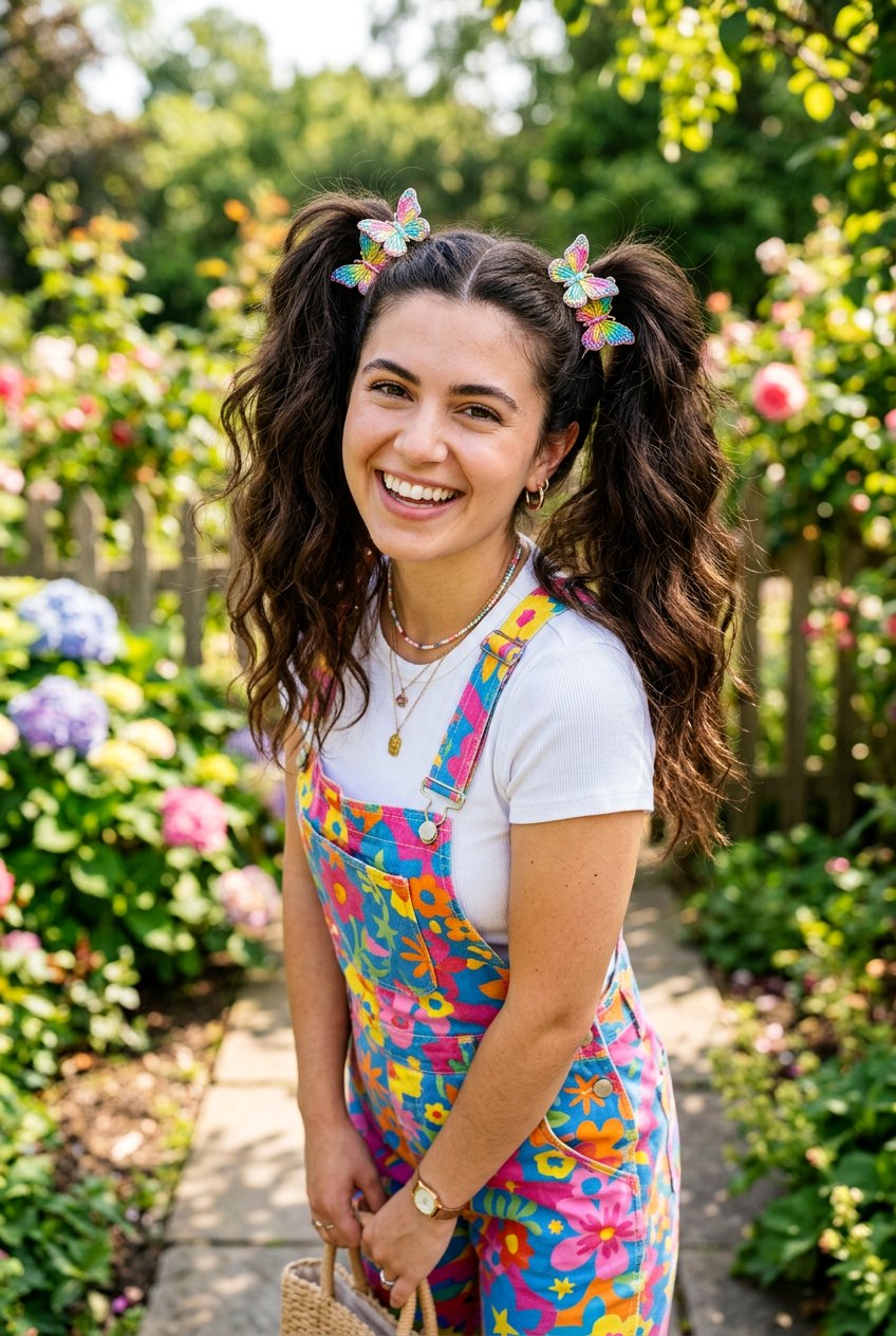 Butterfly Clip Pigtails Ponytail - 20 butterfly clip ponytail hairstyle - 20 butterfly clip ponytail hairstyle