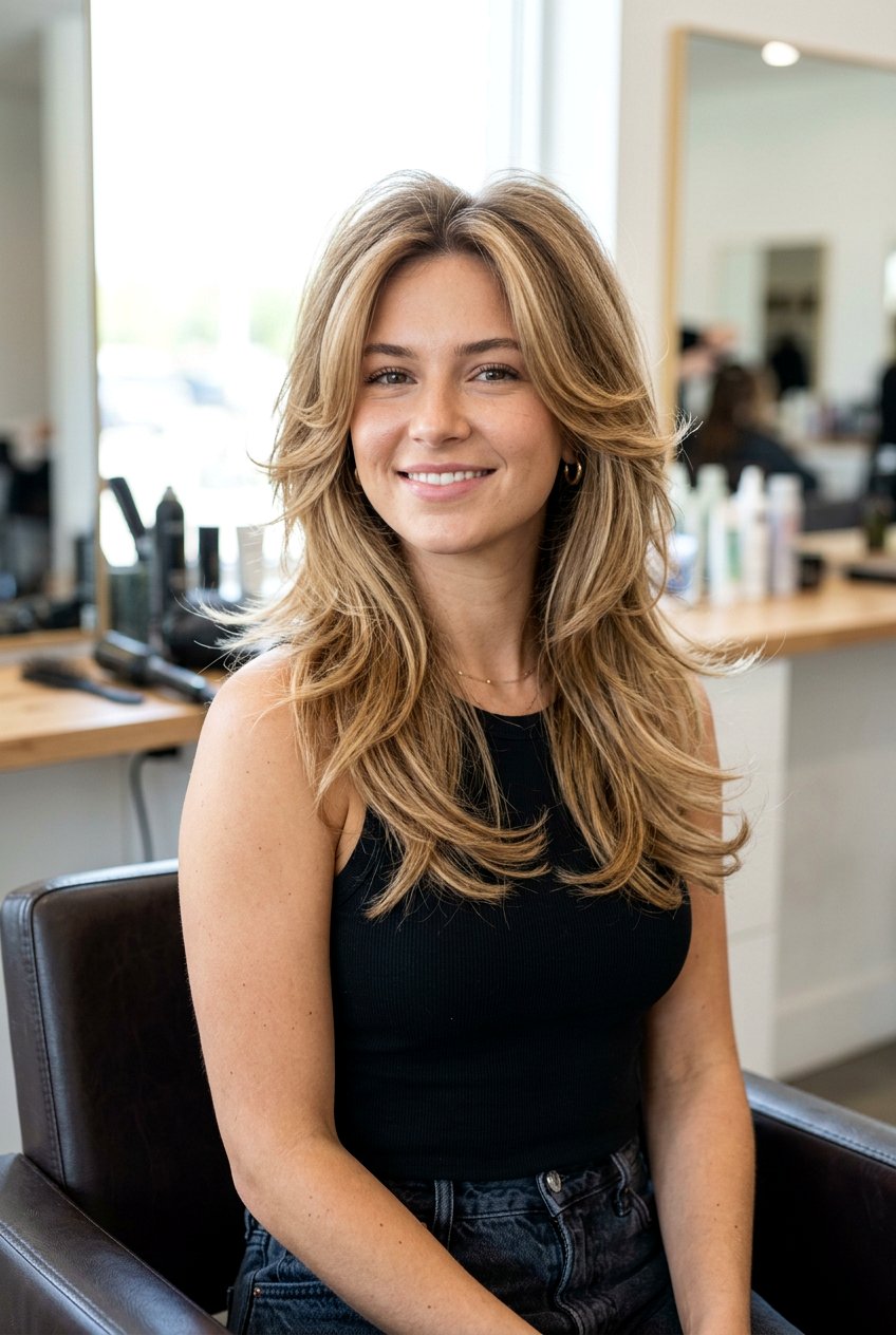 Butterfly Cut Blowout - 20 celebrity inspired blowout - 20 celebrity inspired blowout