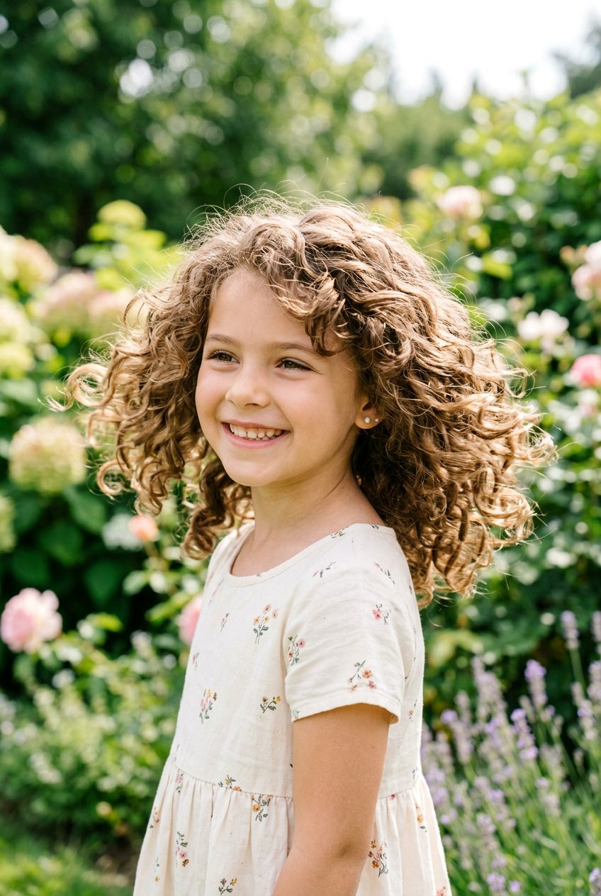 Butterfly Cut For Curls - 20 curly haircut for little girls - 20 curly haircut for little girls