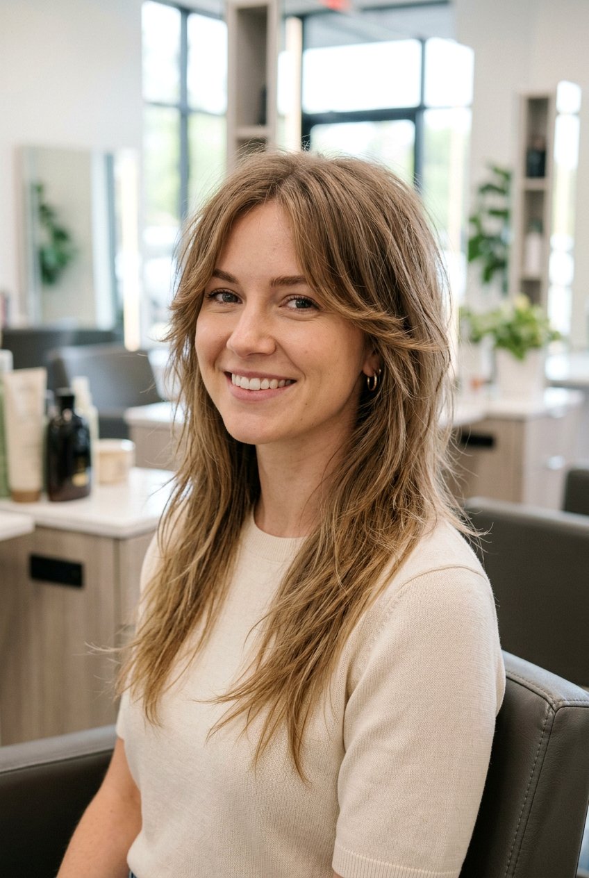 Butterfly Cut For Fine Hair - 20 layered haircut with movement for fine hair - 20 layered haircut with movement for fine hair