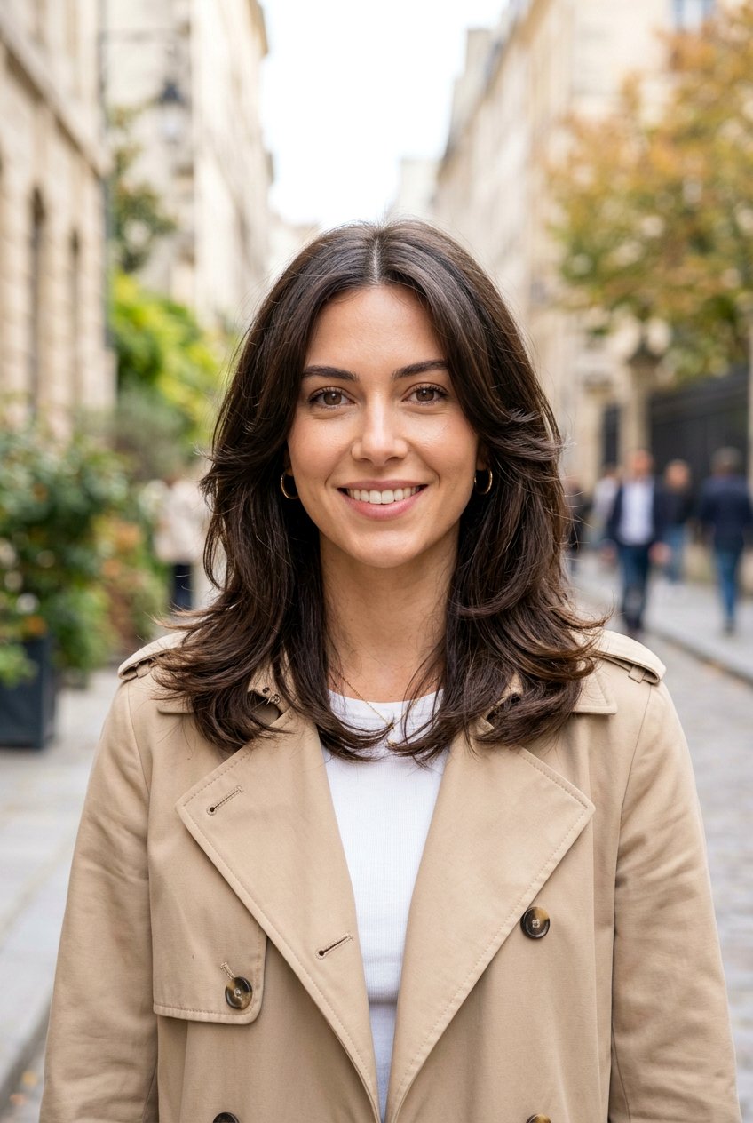 Butterfly Cut For Oval Face - 20 soft butterfly layers for mature women - 20 soft butterfly layers for mature women