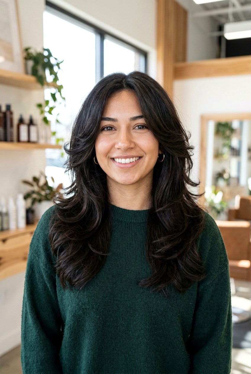 Butterfly Cut For Thick Hair - 20 soft butterfly layers for mature women - 20 soft butterfly layers for mature women