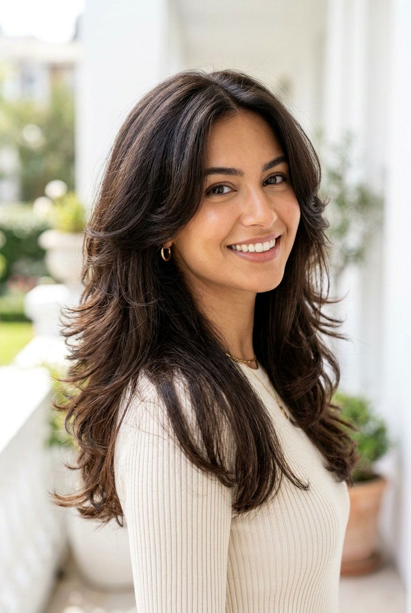 Butterfly Cut For Thick Hair - 20 low maintenance haircuts for thick hair - 20 low maintenance haircuts for thick hair