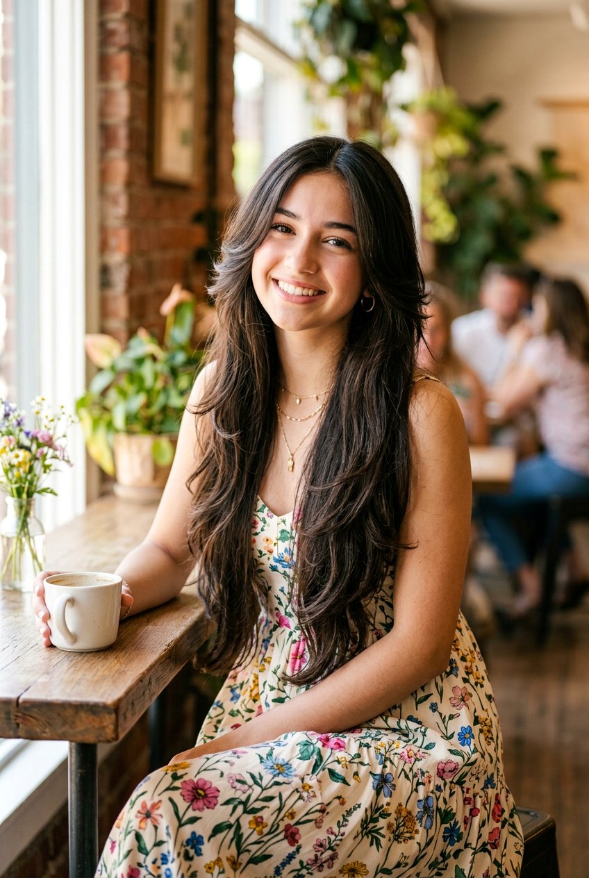 Butterfly Cut Long Hair - 20 butterfly layers for teenage girls - 20 butterfly layers for teenage girls