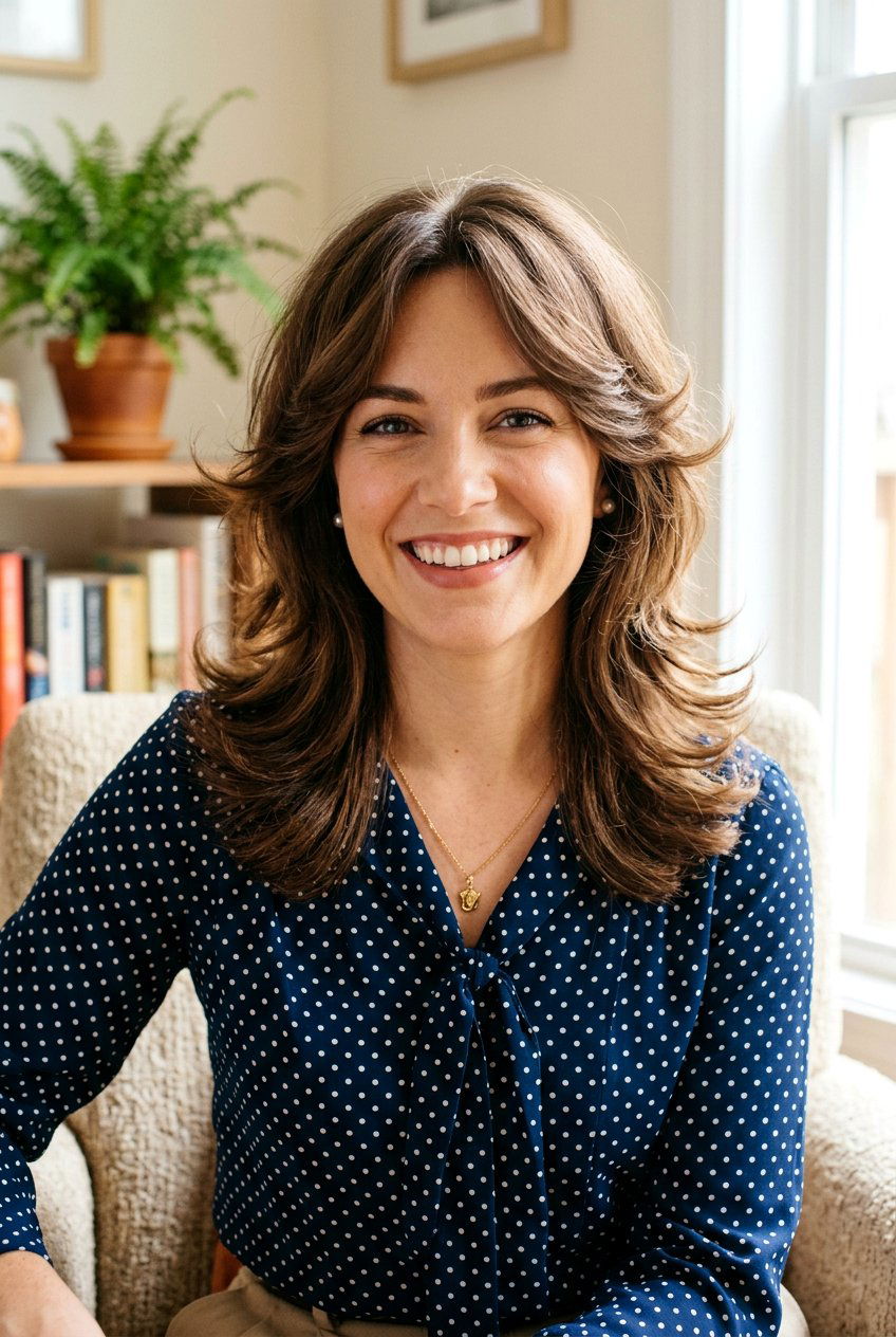 Butterfly Cut With Flicked Ends - 20 polished butterfly haircut for long hair - 20 polished butterfly haircut for long hair