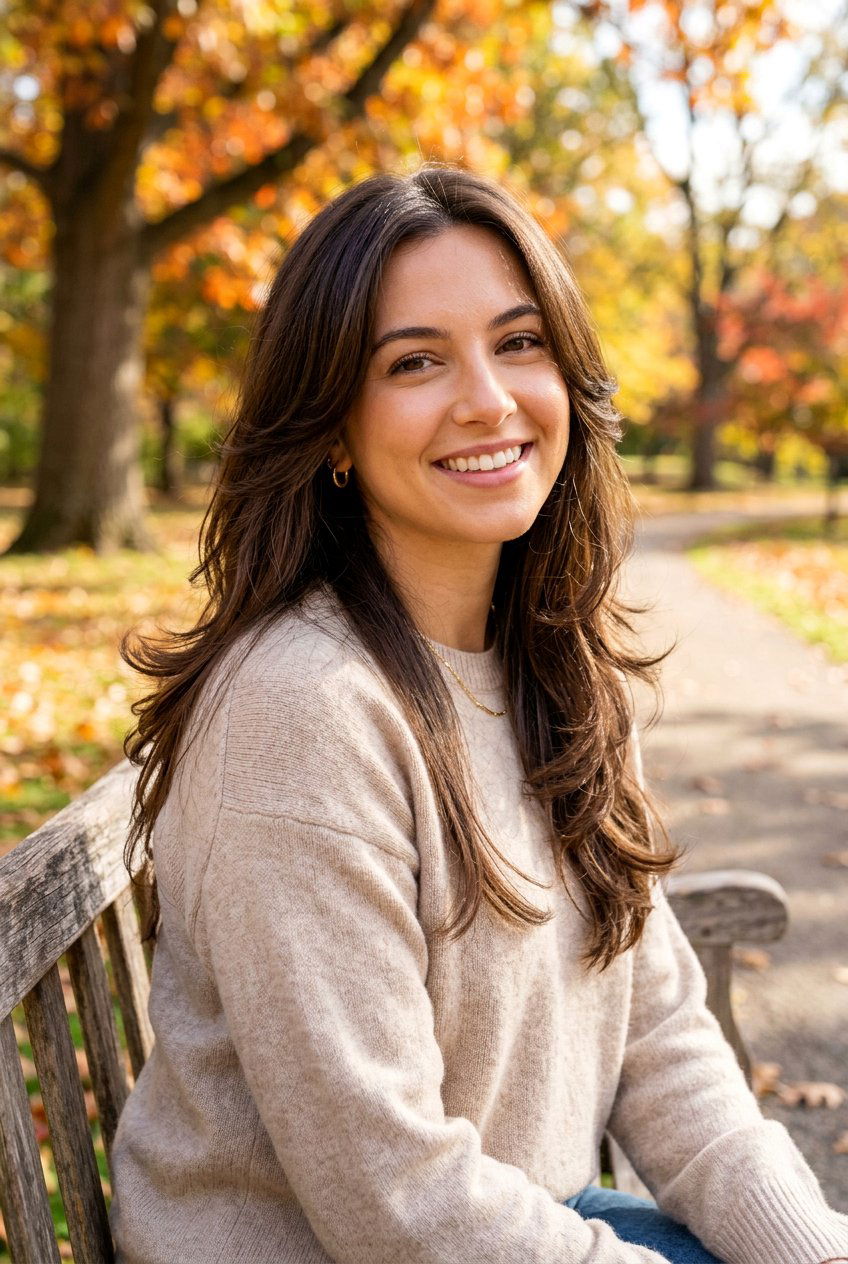 Butterfly Cut With Soft Feathered Ends - 20 long butterfly layers for fine hair - 20 long butterfly layers for fine hair