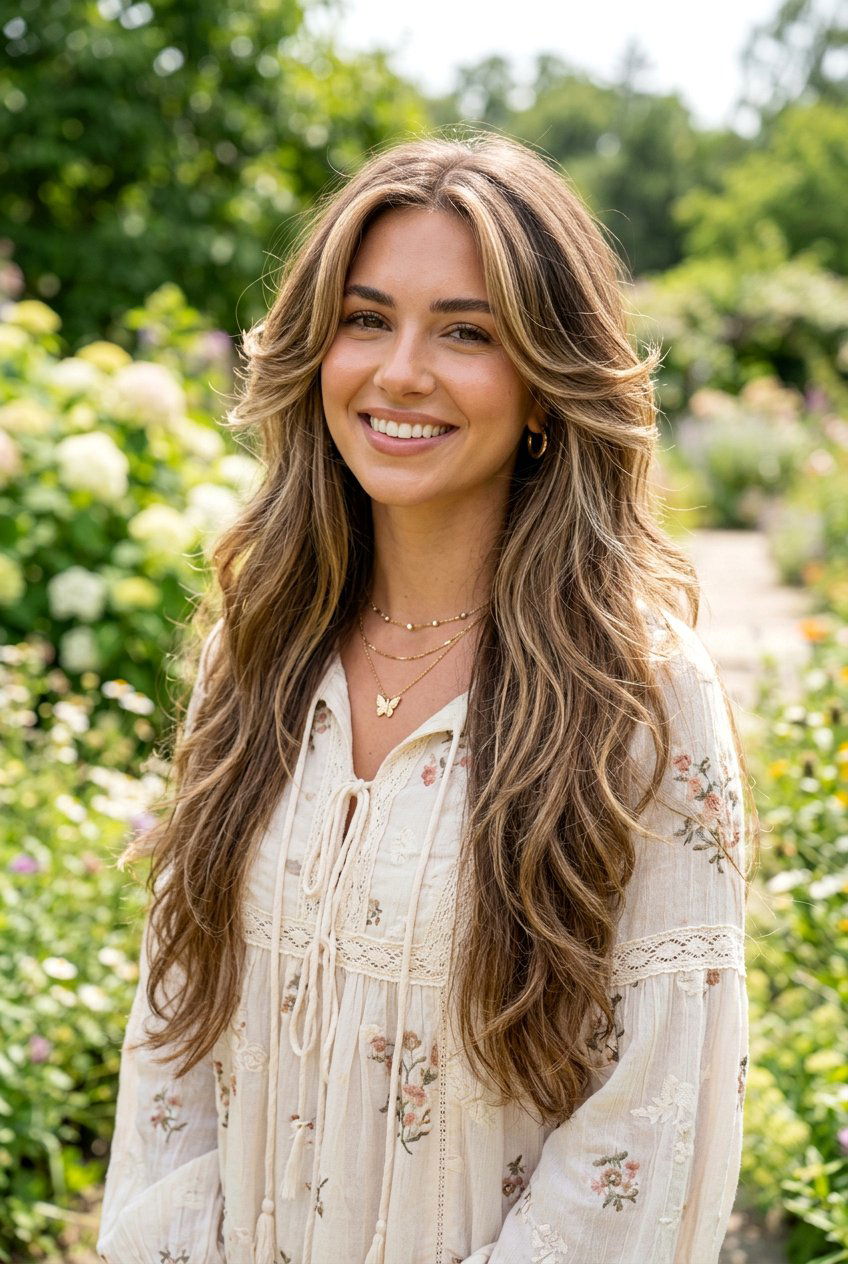 Butterfly Cut with Long Layers - 20 picture perfect hairstyles - 20 picture perfect hairstyles