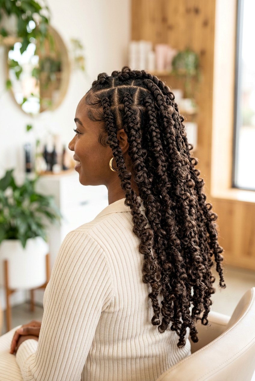 Butterfly Feed In Braids - 20 feed in braids hairstyles - 20 feed in braids hairstyles