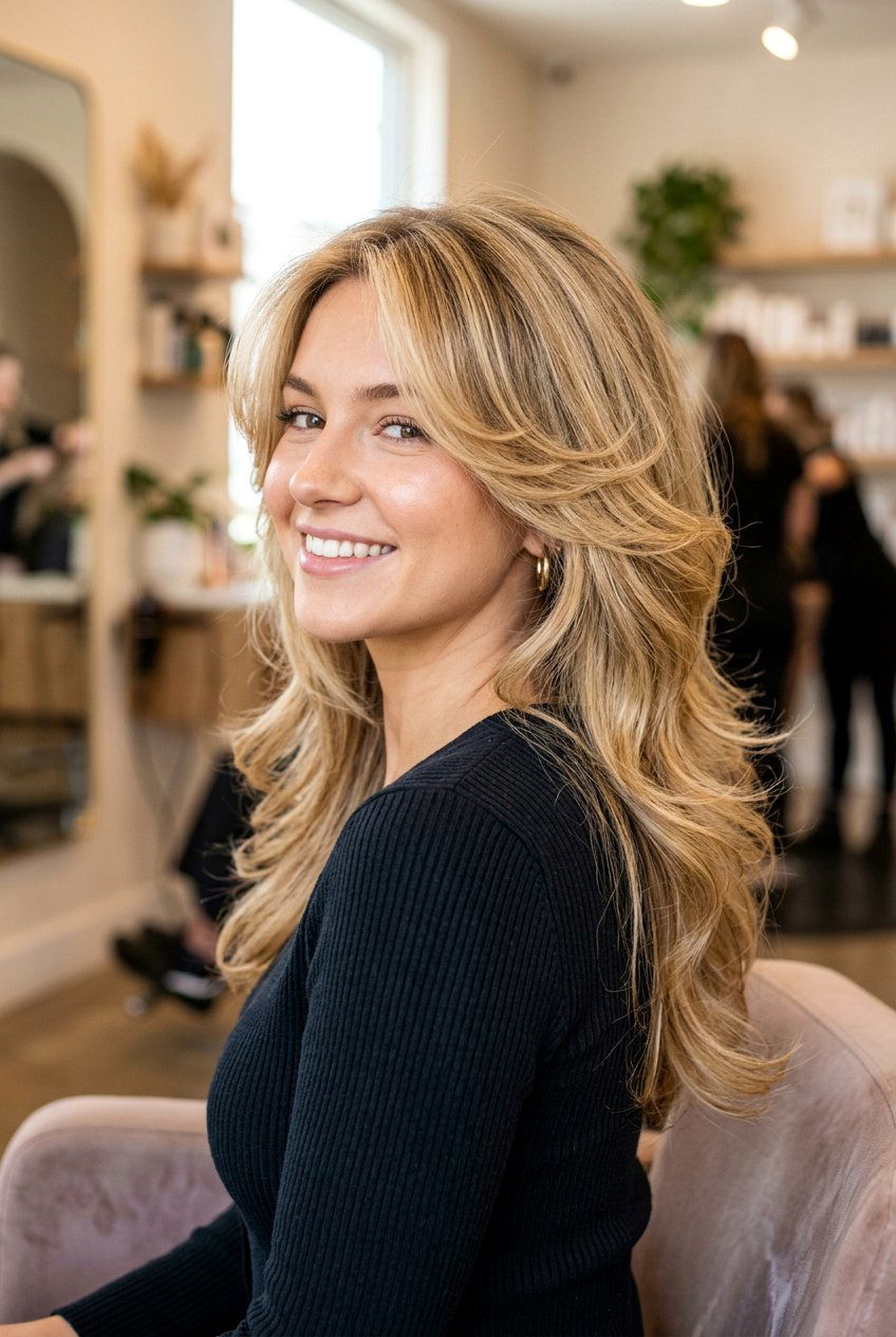 Butterfly Haircut - 20 low maintenance haircuts for women - 20 low maintenance haircuts for women