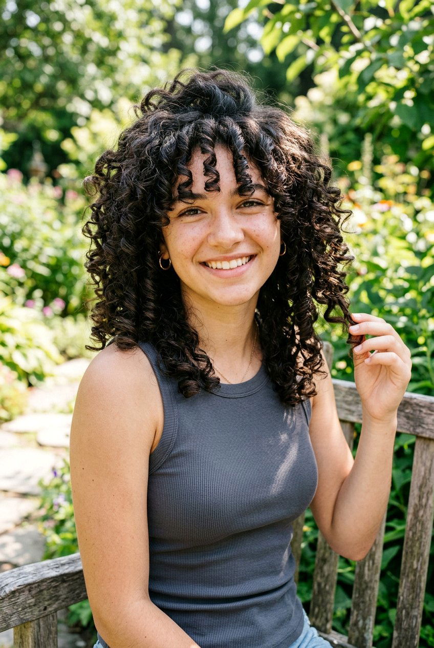 Butterfly Haircut For Curly Hair - 20 butterfly haircut for teenage girls - 20 butterfly haircut for teenage girls