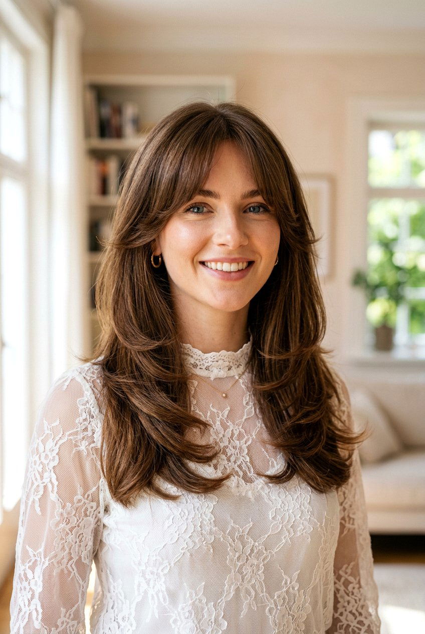 Butterfly Haircut For Heart Shaped Faces - 20 butterfly haircut for thick straight hair - 20 butterfly haircut for thick straight hair