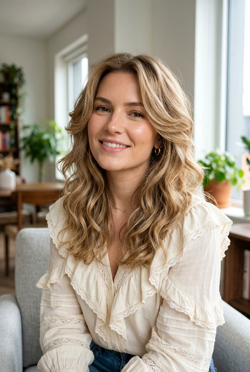 Butterfly Haircut For Square Face - 20 butterfly haircut for wavy hair women - 20 butterfly haircut for wavy hair women