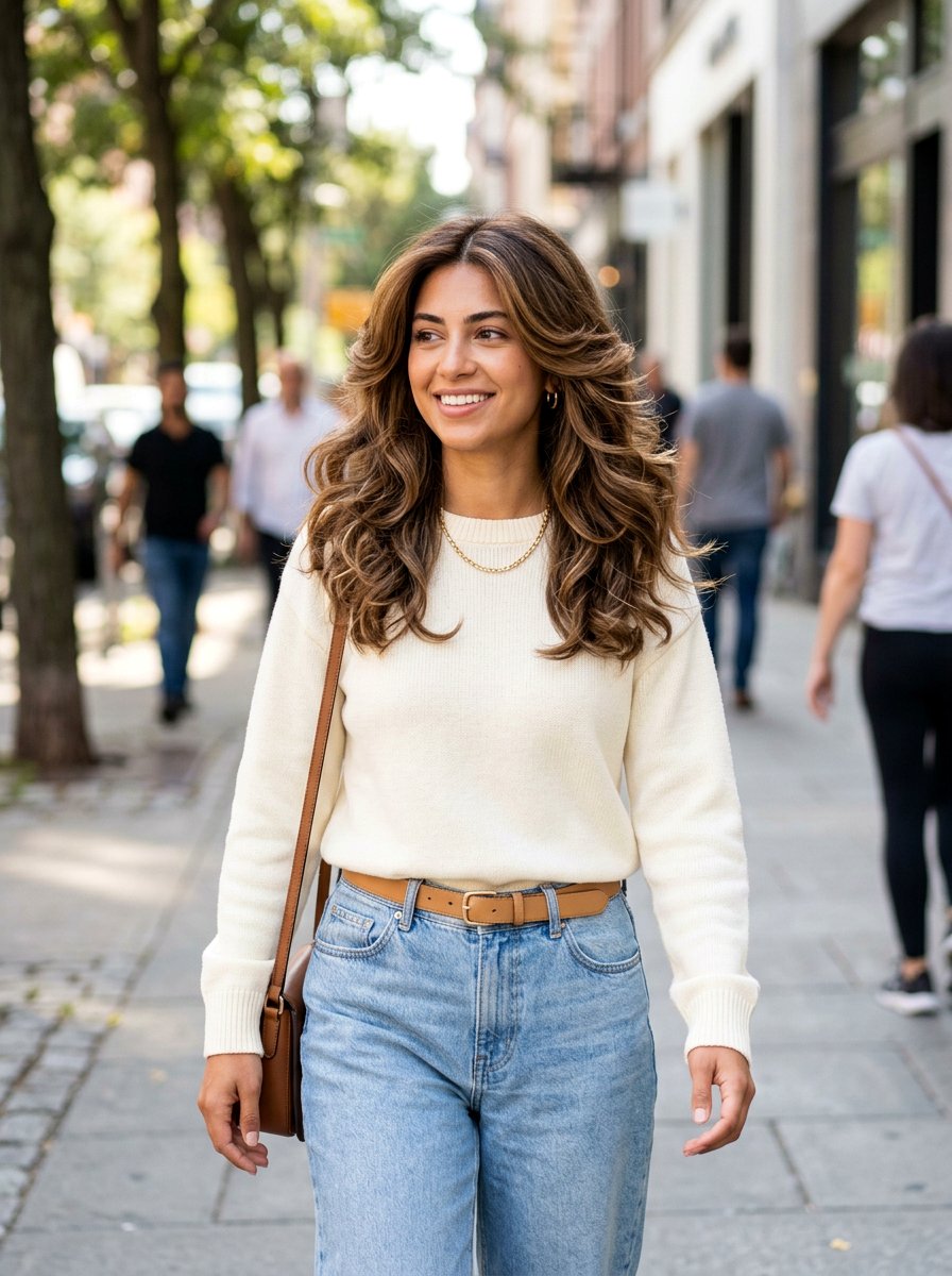 Butterfly Haircut With A Middle Part And Volume - 20 easy butterfly haircut styling ideas - 20 easy butterfly haircut styling ideas