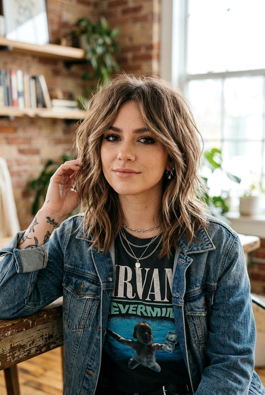 Butterfly Haircut With Choppy Layers - 20 best butterfly haircut ideas for women - 20 best butterfly haircut ideas for women