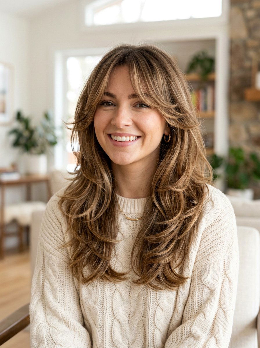 Butterfly Haircut With Curtain Bangs - 20 easy butterfly haircut styling ideas - 20 easy butterfly haircut styling ideas