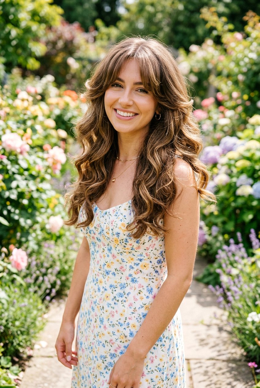 Butterfly Haircut With Curtain Bangs - 20 butterfly haircut for thick coarse hair - 20 butterfly haircut for thick coarse hair