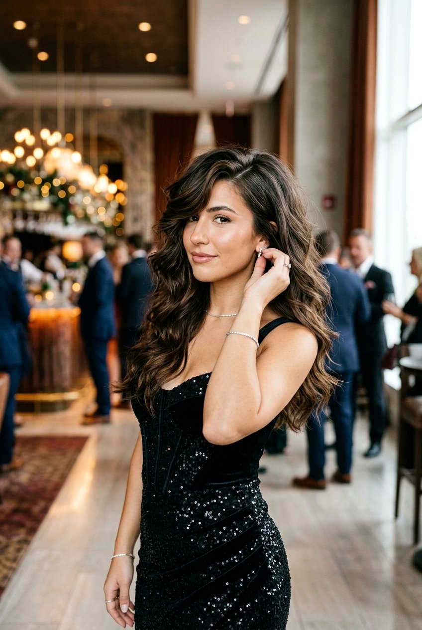 Butterfly Haircut With Deep Side Part - 20 long butterfly layers for fine hair - 20 long butterfly layers for fine hair