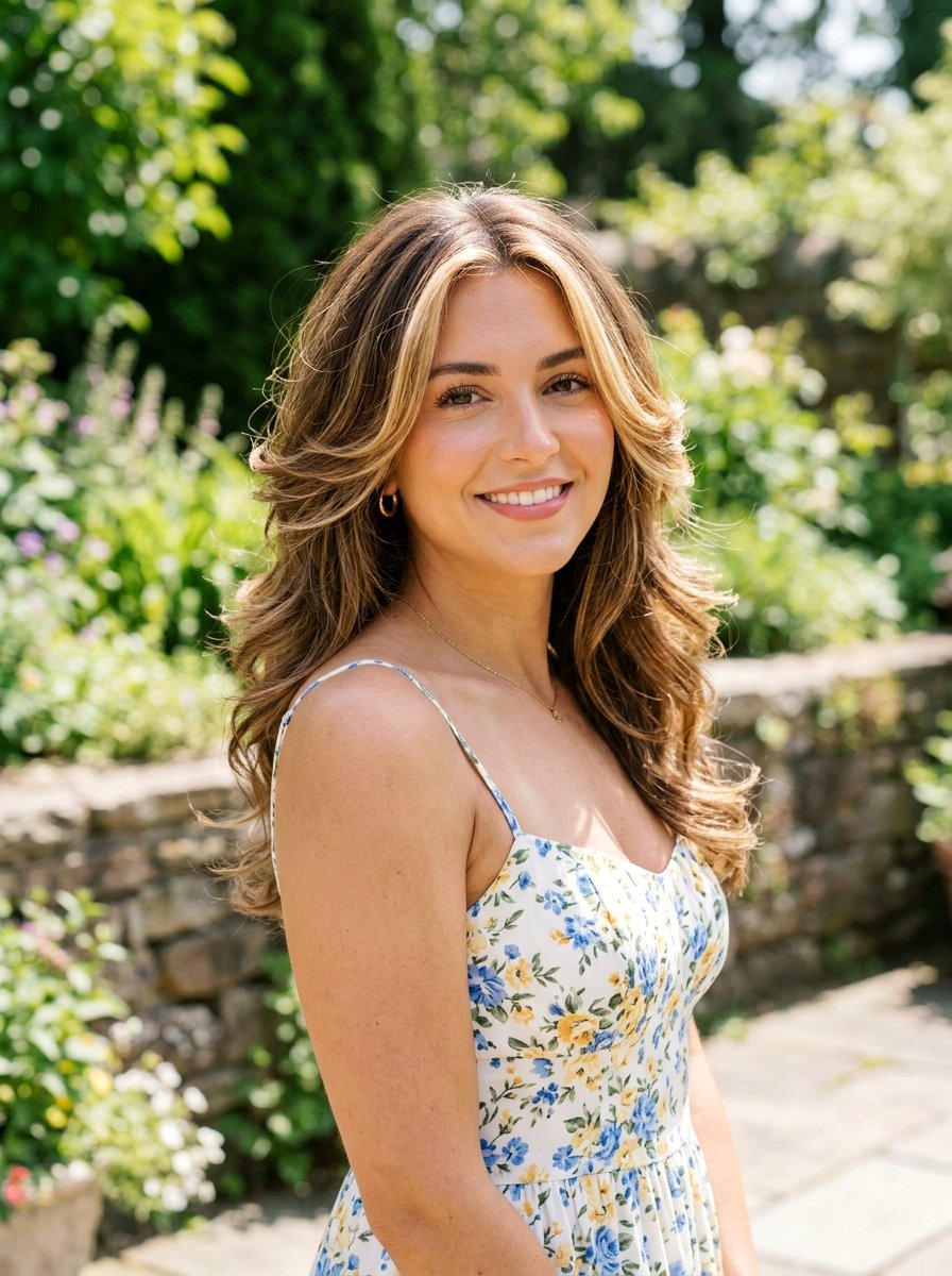 Butterfly Haircut With Face Framing Highlights - 20 easy butterfly haircut styling ideas - 20 easy butterfly haircut styling ideas