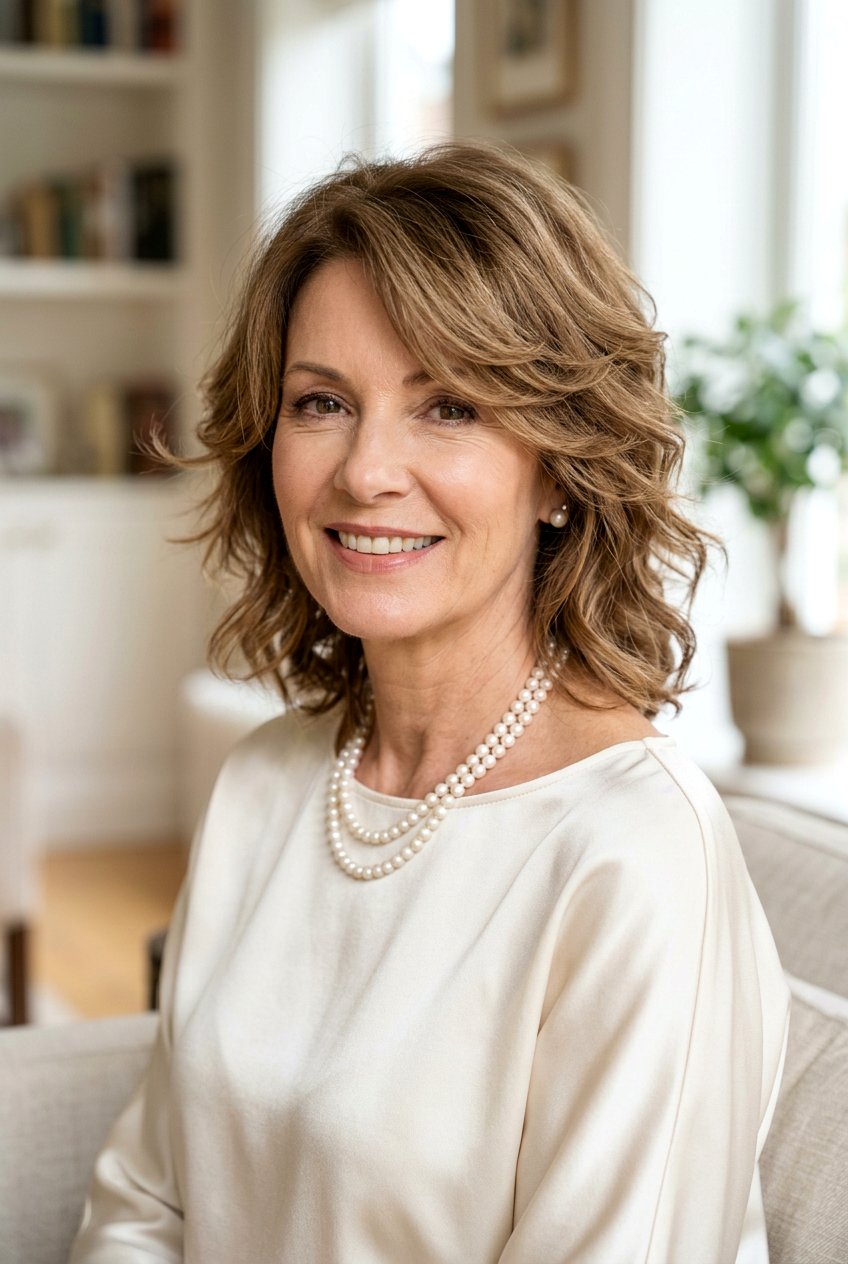 Butterfly Haircut With Face Framing - 20 butterfly haircut for women over 50 - 20 butterfly haircut for women over 50