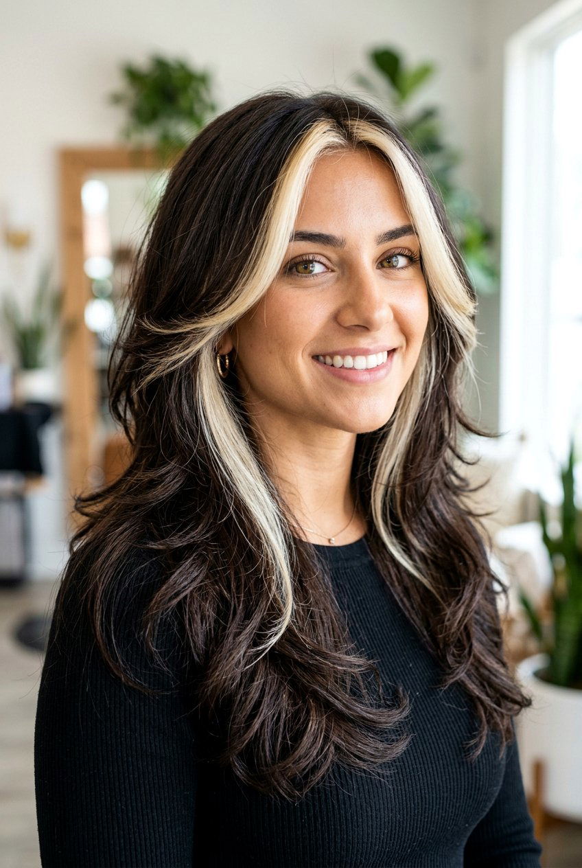 Butterfly Haircut With Money Piece - 20 butterfly layers for long hair - 20 butterfly layers for long hair