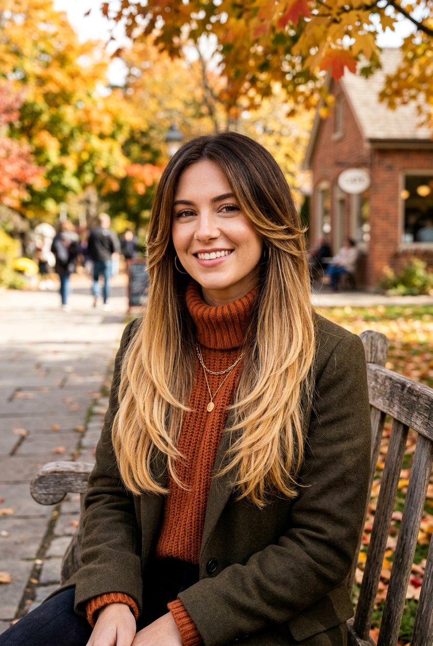 Butterfly Haircut With Ombre - 20 butterfly haircut for thick straight hair - 20 butterfly haircut for thick straight hair