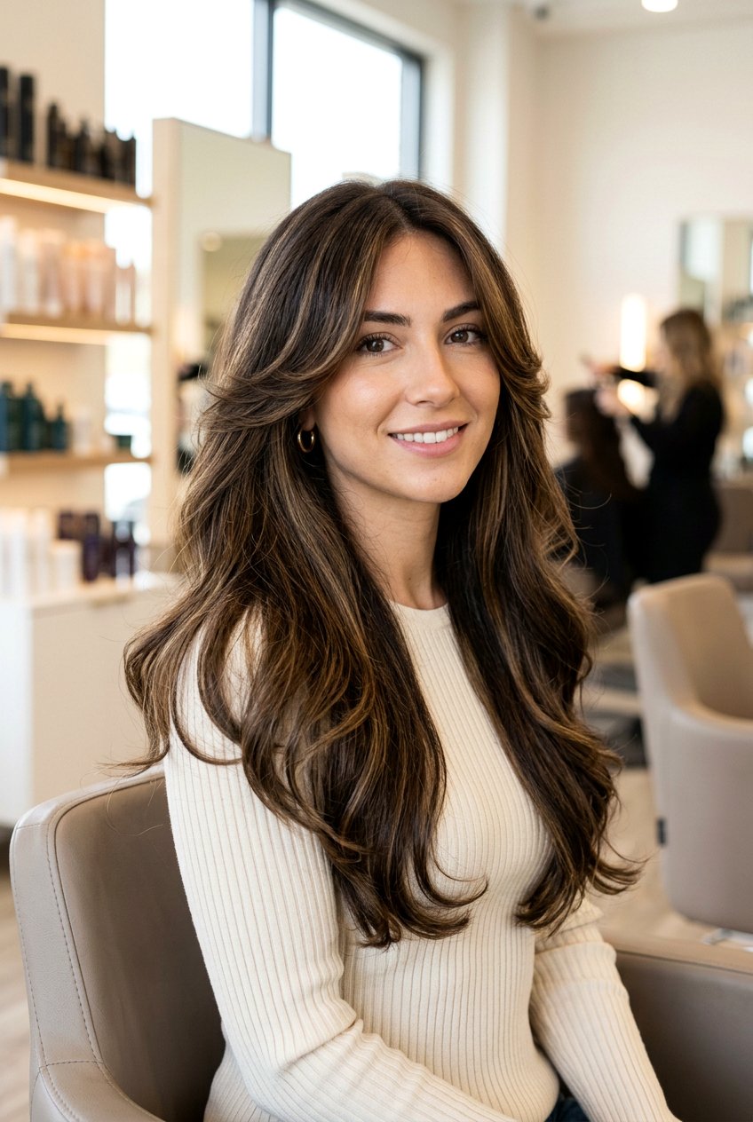 Butterfly Haircut for Long Hair - 20 salon haircut ideas for long hair - 20 salon haircut ideas for long hair