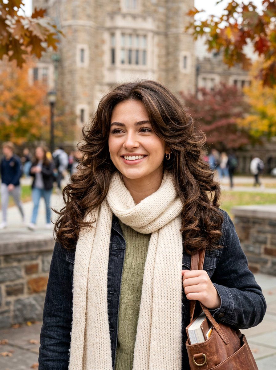 Butterfly Layers Brunette Hair - 20 college girls butterfly layers haircut - 20 college girls butterfly layers haircut