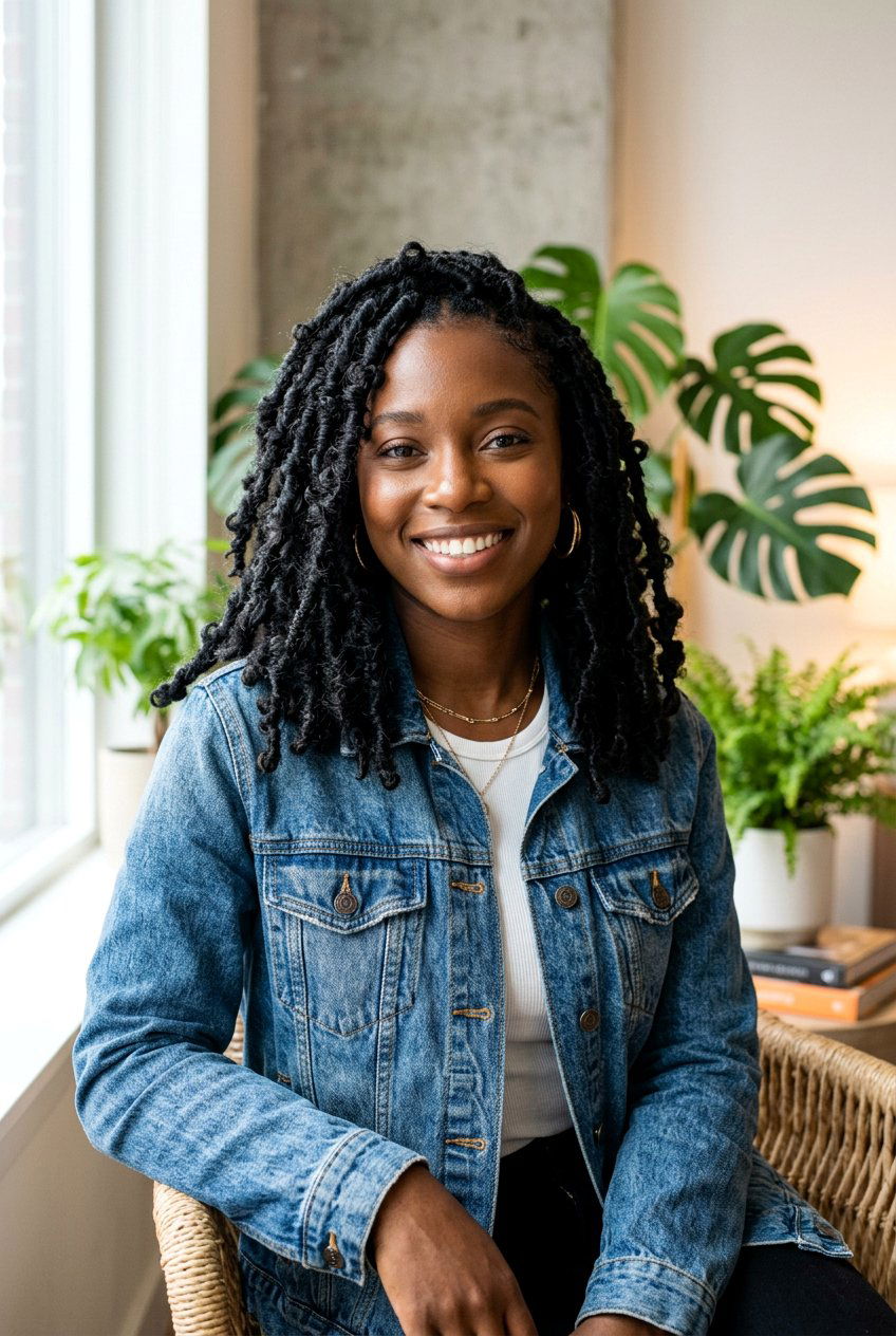 Butterfly Locs - 20 black women loc hairstyle ideas - 20 black women loc hairstyle ideas