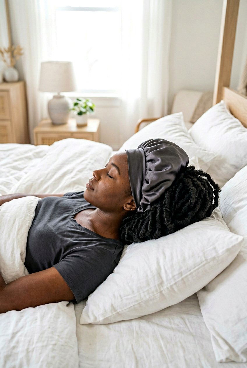 Butterfly Locs Loosely Bundled for Sleep - 20 braided protective styles for sleep