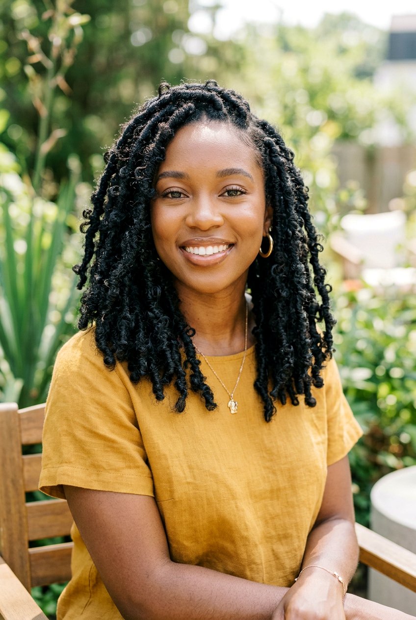 Butterfly Locs Shoulder Length - 20 braided hairstyles for black women - 20 braided hairstyles for black women