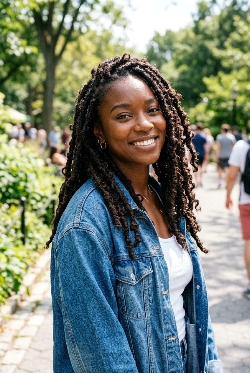 Butterfly Locs - 20 distressed faux loc styles - 20 distressed faux loc styles