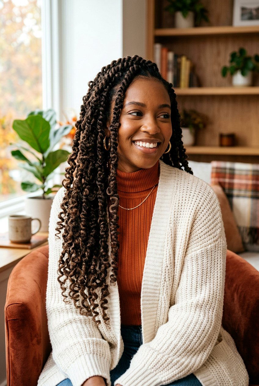 Butterfly Passion Twists - 20 black women passion twist ideas - 20 black women passion twist ideas