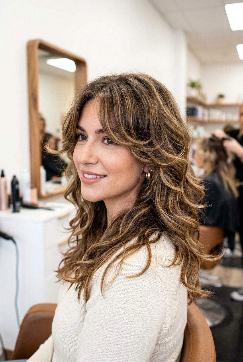 Butterfly Perm Layers - 20 korean perm hairstyles - 20 korean perm hairstyles