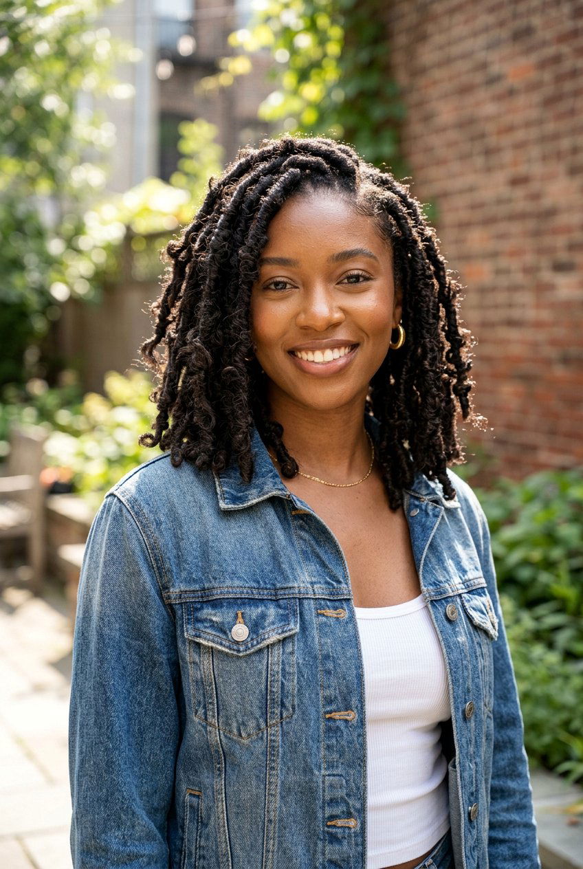 Butterfly locs for women - 20 braided loc styles for women - 20 braided loc styles for women