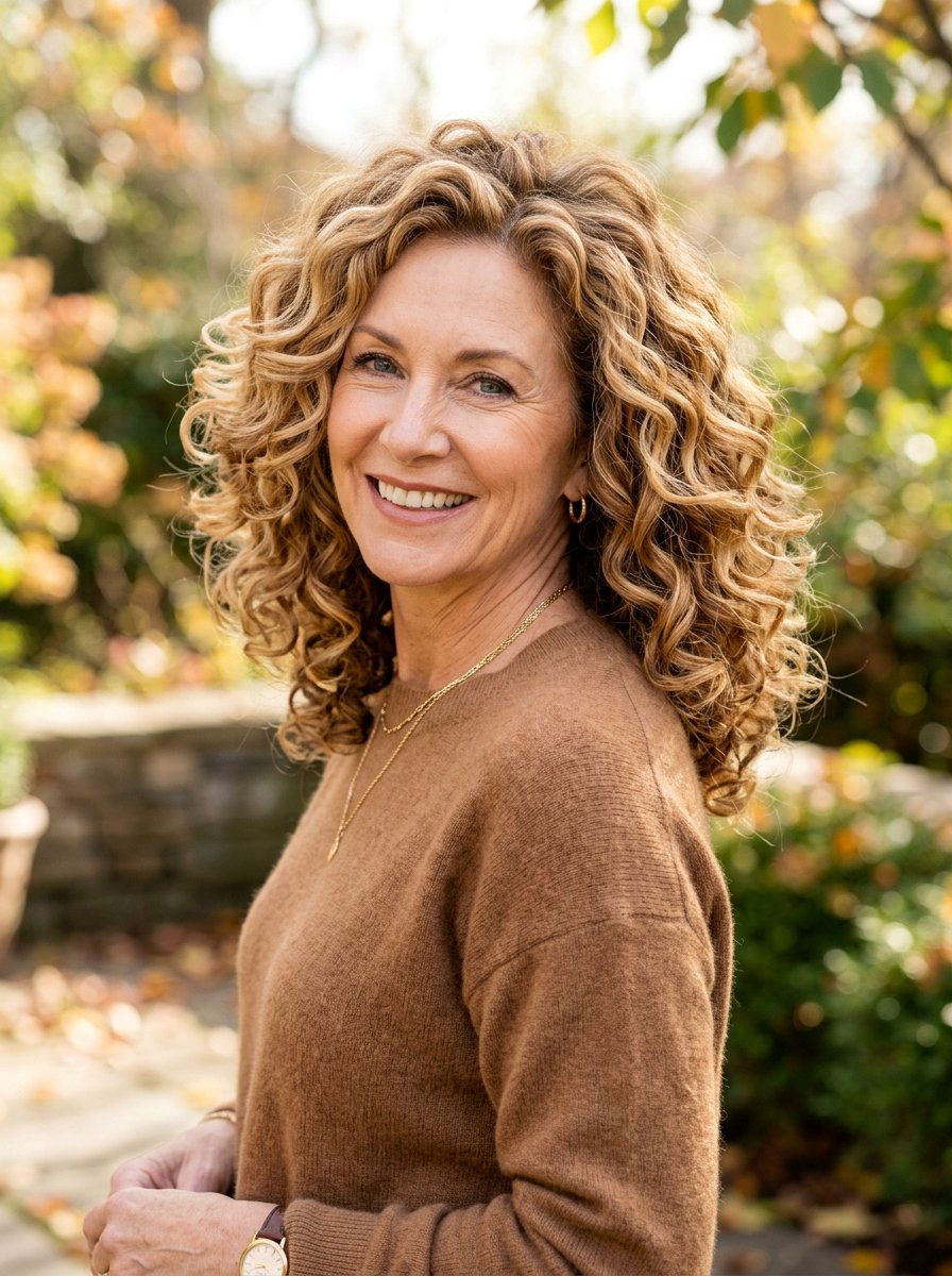 Butterscotch Blonde Lowlights - 20 soft blonde refresh for mature women - 20 soft blonde refresh for mature women