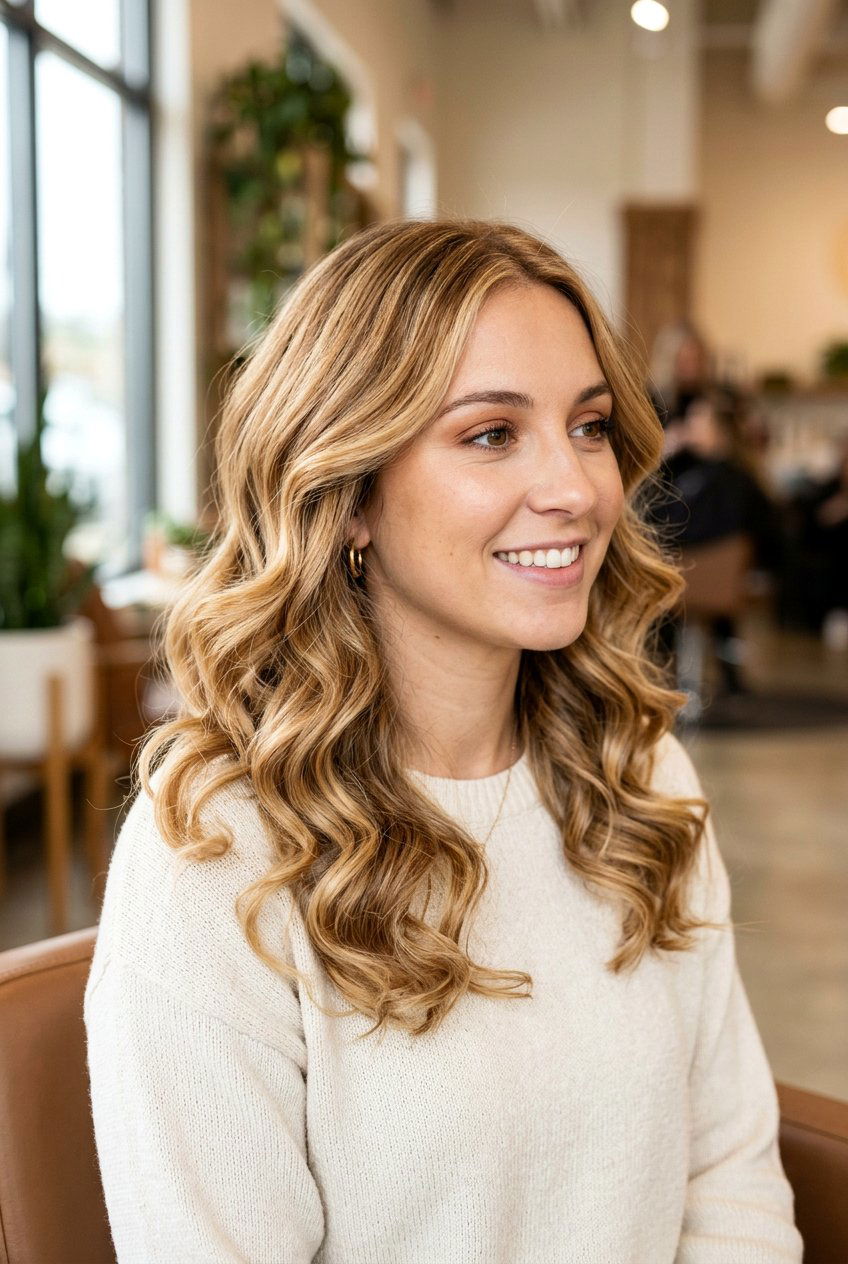 Butterscotch hair color - 20 winter hair color ideas - 20 winter hair color ideas