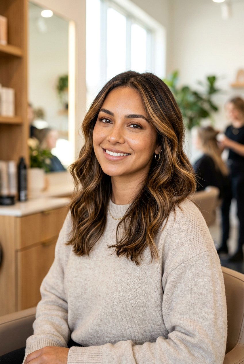 Butterscotch highlights for warm skin tones - 20 natural looking highlights - 20 natural looking highlights