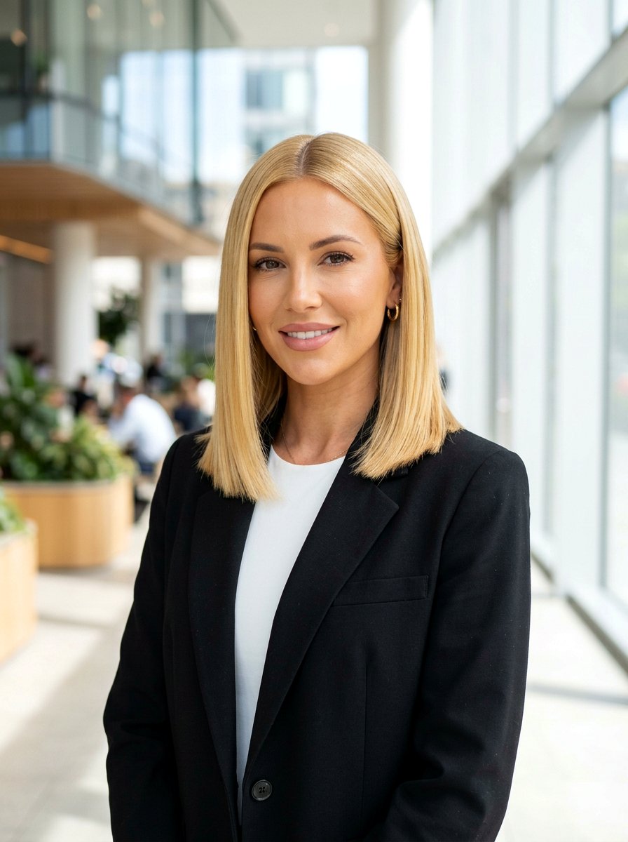 Buttery Blonde Sleek Cut - 20 trendy blonde hair color 2026 - 20 trendy blonde hair color 2026