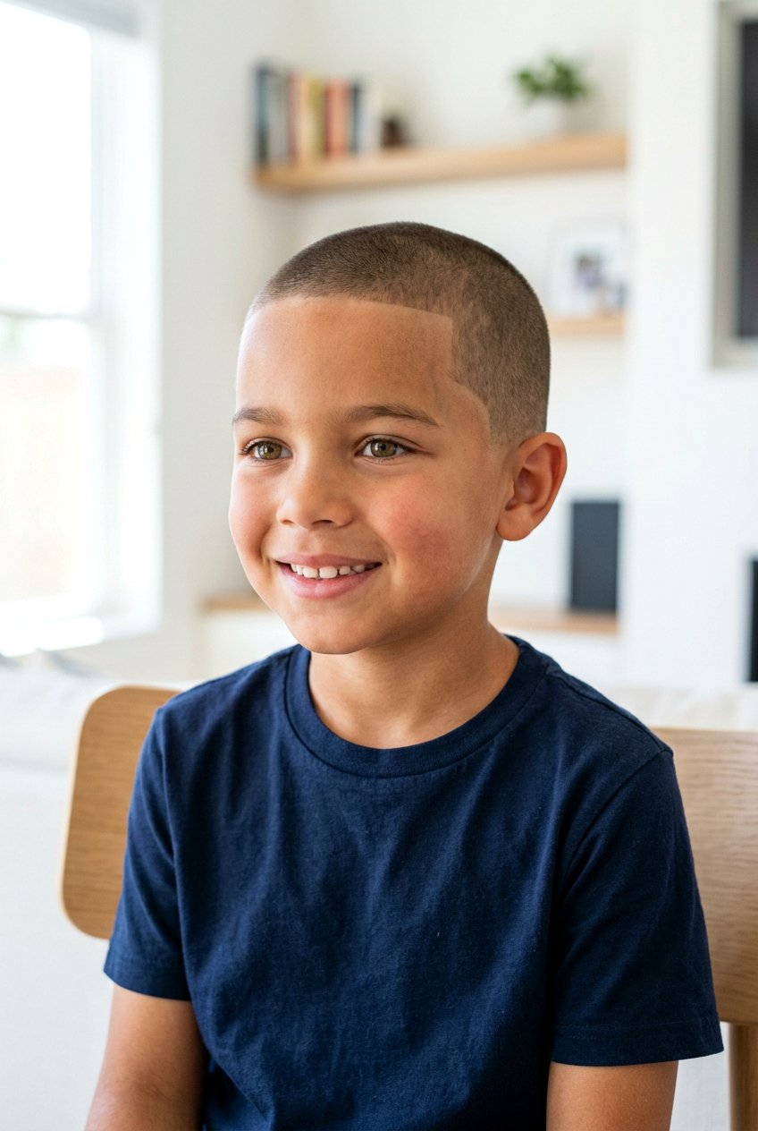 Buzz Cut - 20 hairstyles for boys - 20 hairstyles for boys