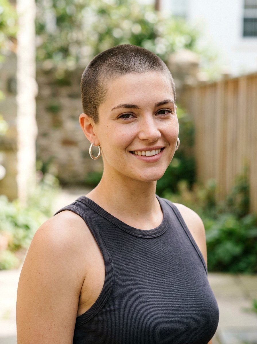 Buzz Cut - 20 short haircut ideas for women - 20 short haircut ideas for women