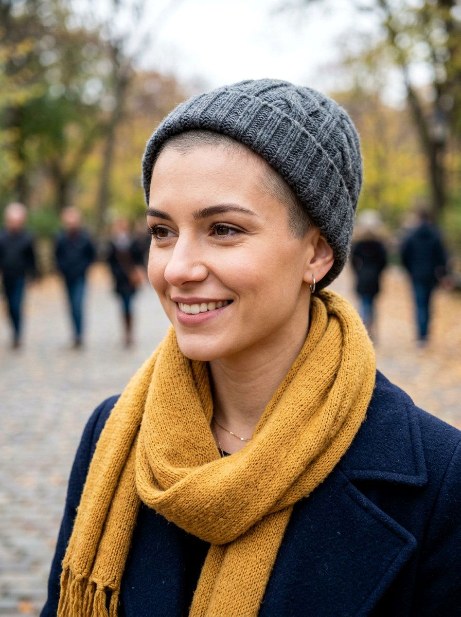 Buzz Cut - 20 winter haircut trends for women - 20 winter haircut trends for women