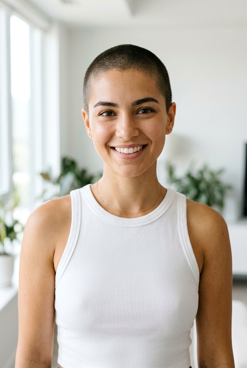 Buzz Cut - 20 alt haircut ideas for women - 20 alt haircut ideas for women