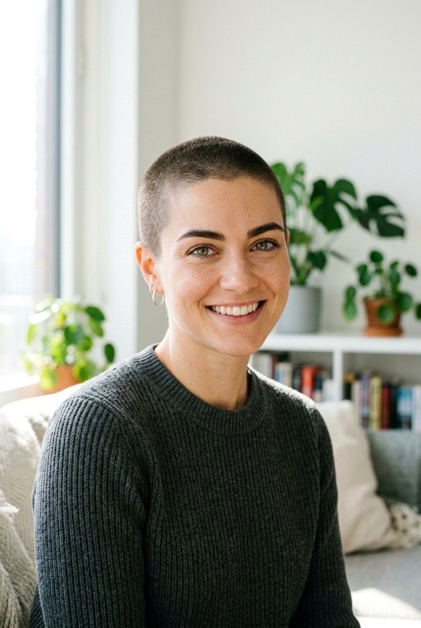 Buzz Cut For Women - 20 easy short hairstyles for busy women - 20 easy short hairstyles for busy women