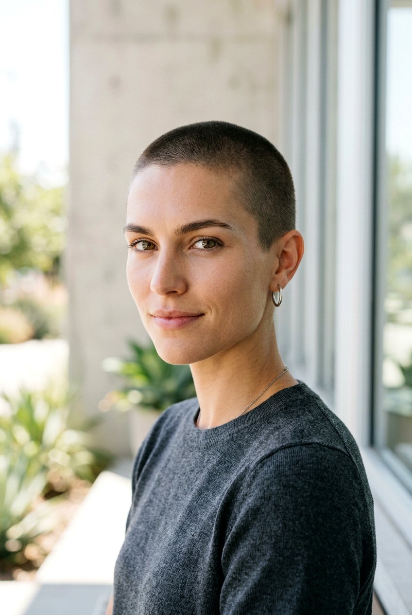 Buzz Cut Haircut - 20 low maintenance haircuts for women - 20 low maintenance haircuts for women