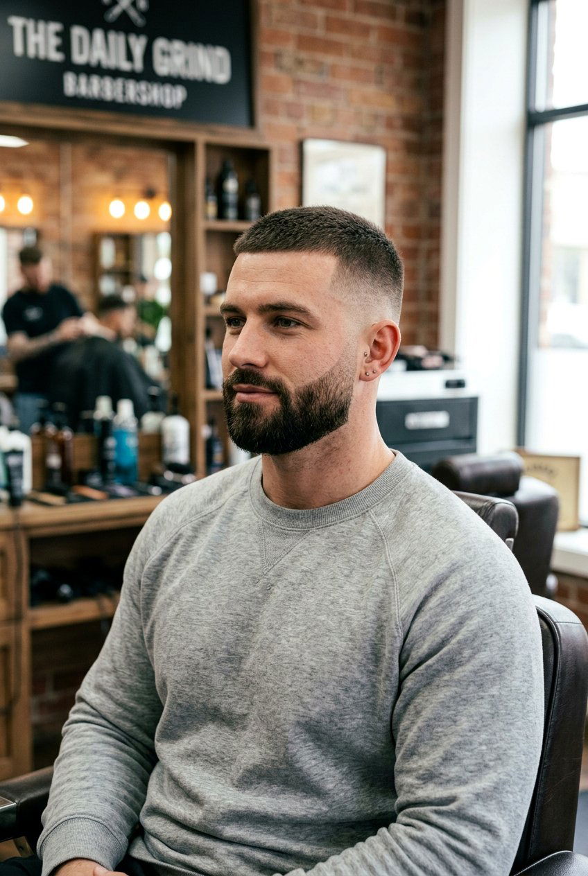 Buzz Cut Taper Fade With Beard - 20 men beard fade with taper haircut - 20 men beard fade with taper haircut