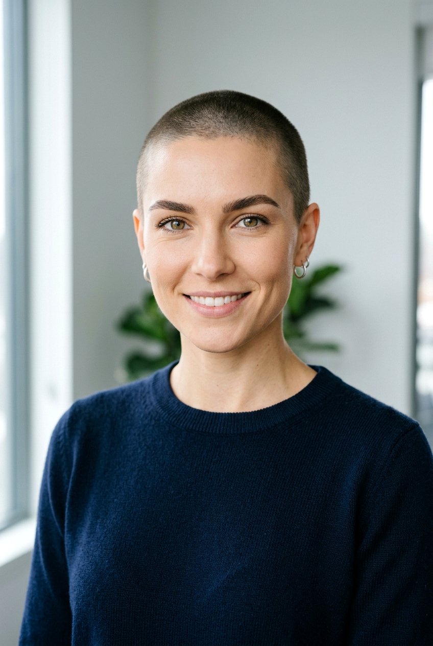 Buzz Pixie Cut - 20 pixie haircuts for women - 20 pixie haircuts for women