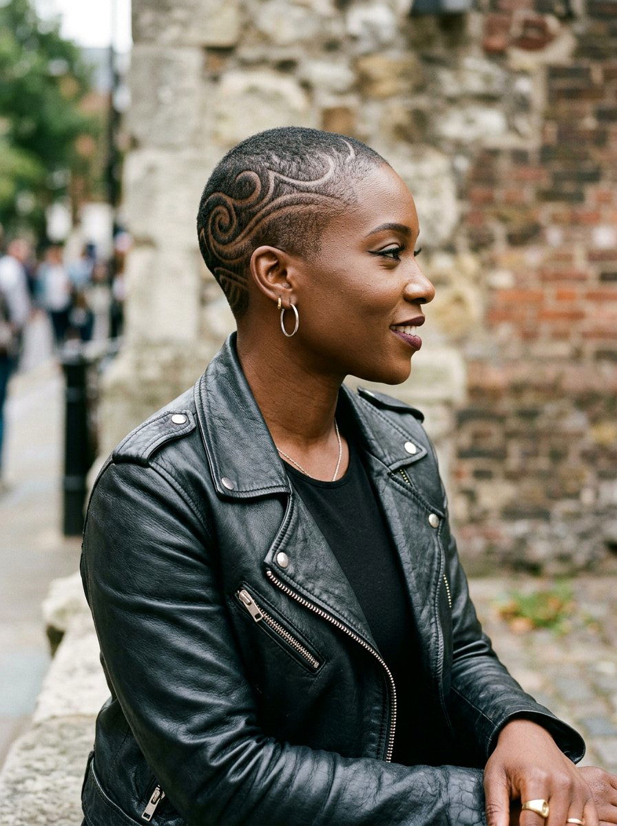 Buzz cut design natural hair - 20 undercut natural hairstyle women - 20 undercut natural hairstyle women