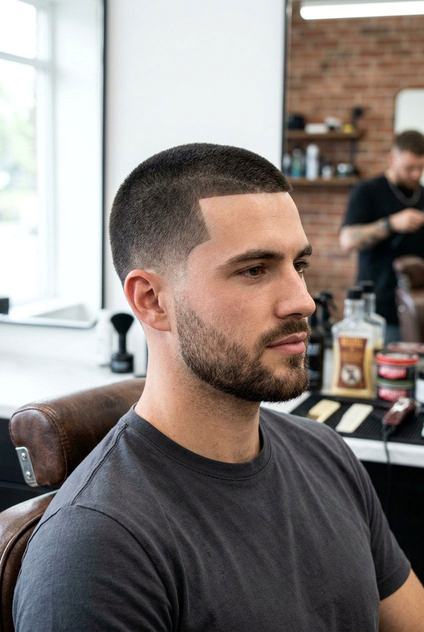 Buzz cut for thick hair - 20 hairstyles for men with thick hair - 20 hairstyles for men with thick hair