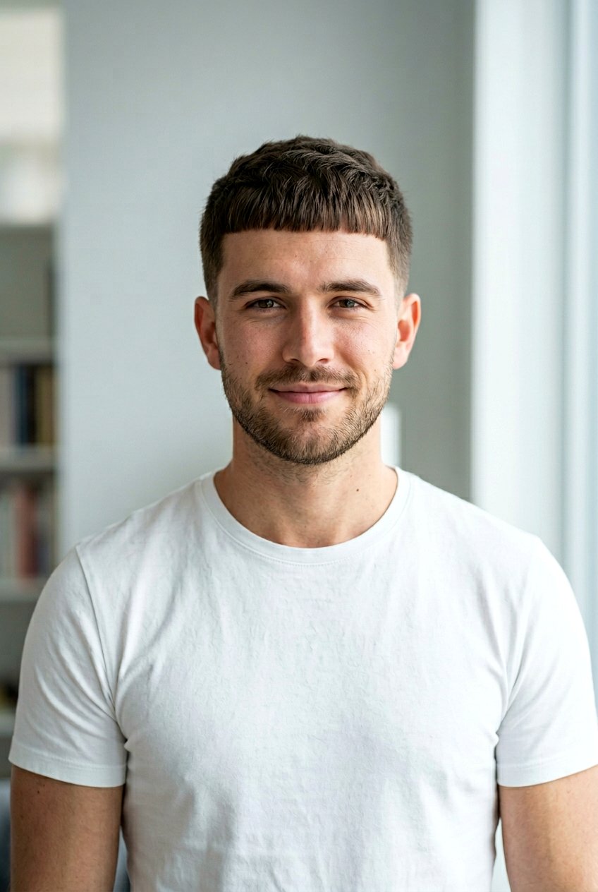 Caesar Cut For Thick Hair - 20 men haircut ideas for thick hair - 20 men haircut ideas for thick hair